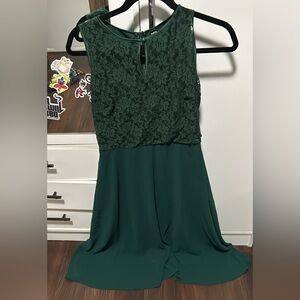 Green dress